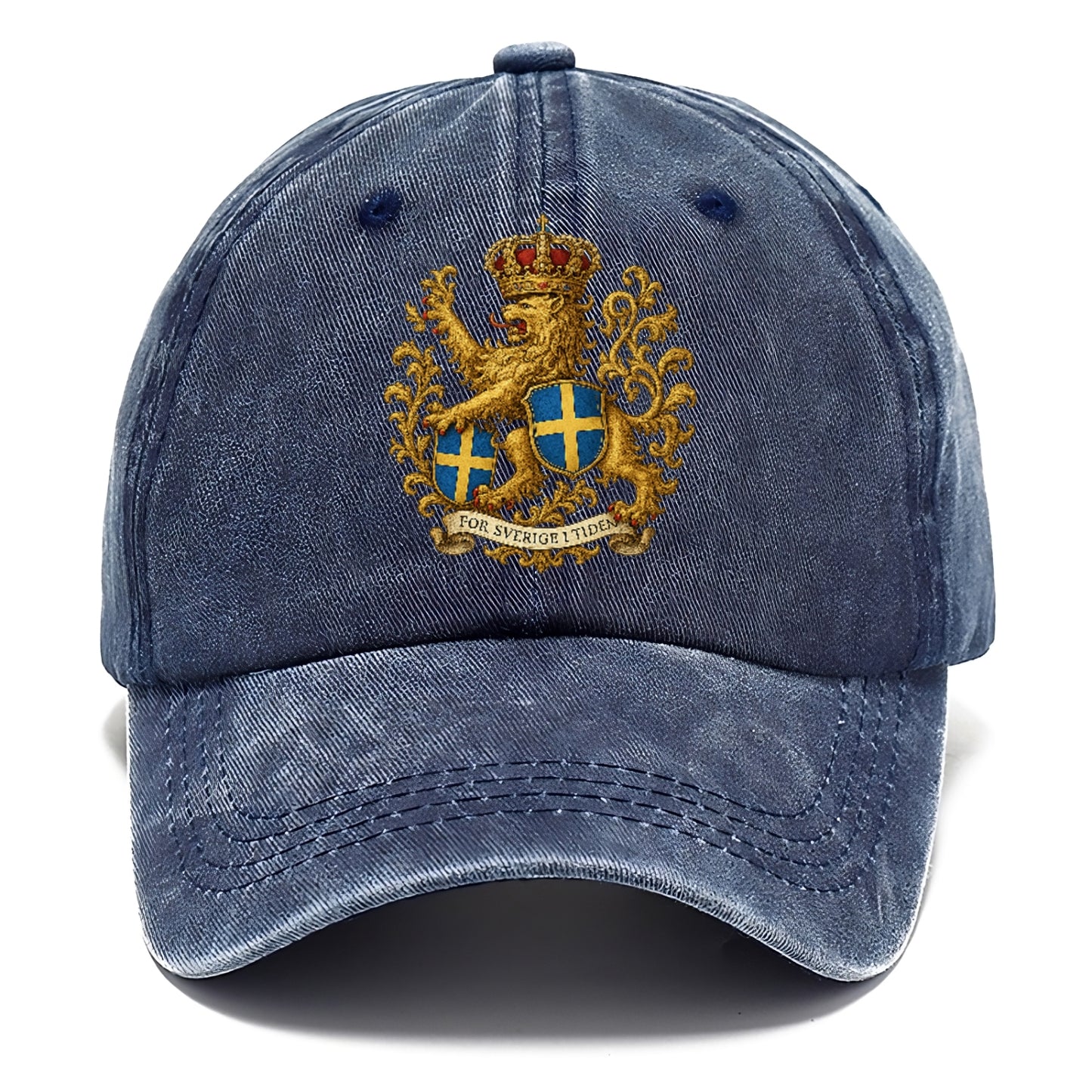 sweden heritage lion badge Hat