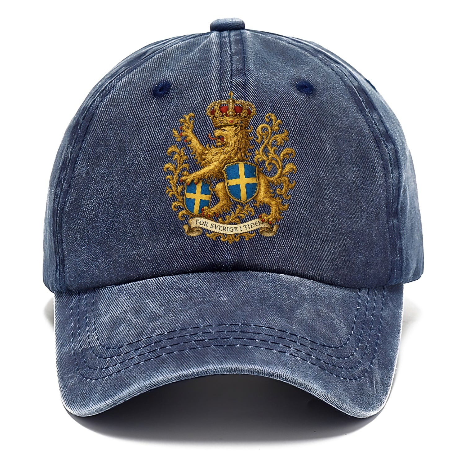 sweden heritage lion badge Hat