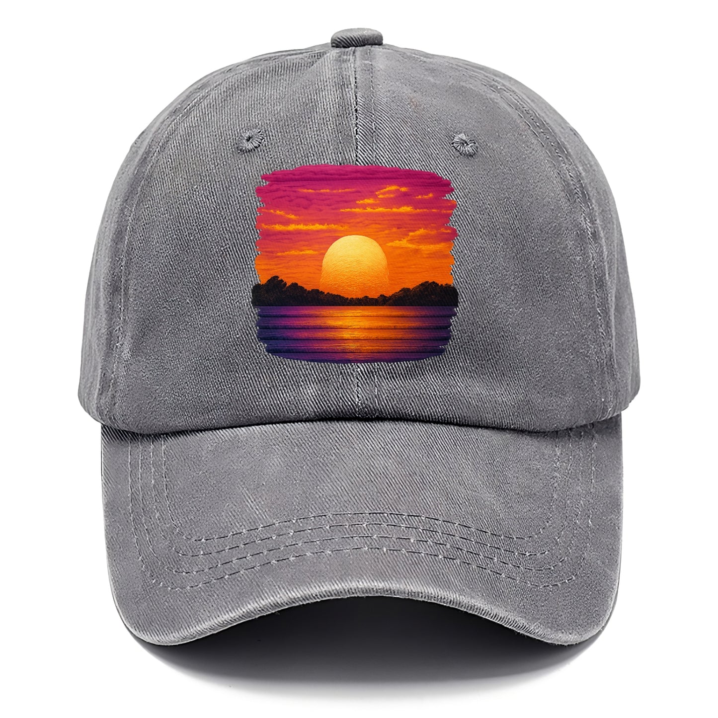 serene sunset hues Hat