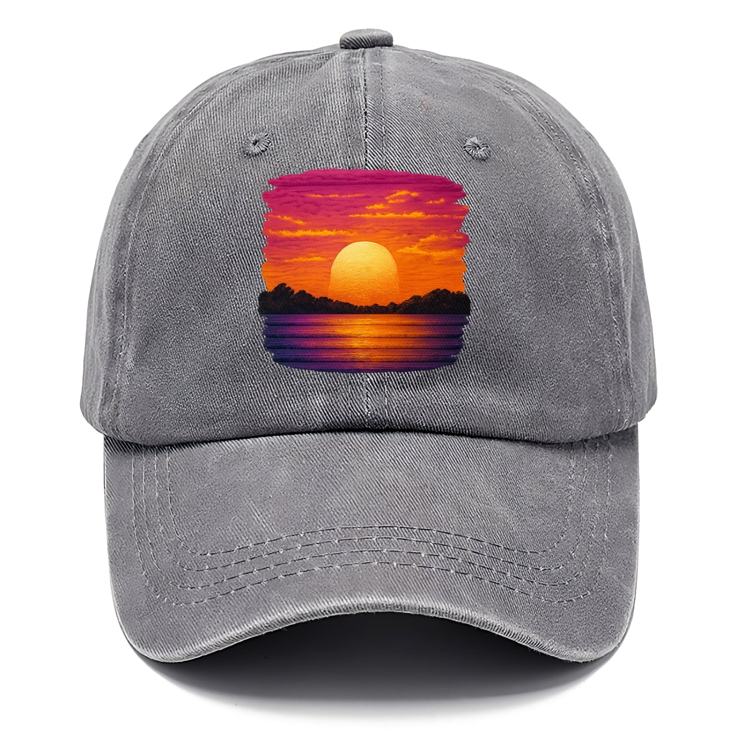 serene sunset hues Hat
