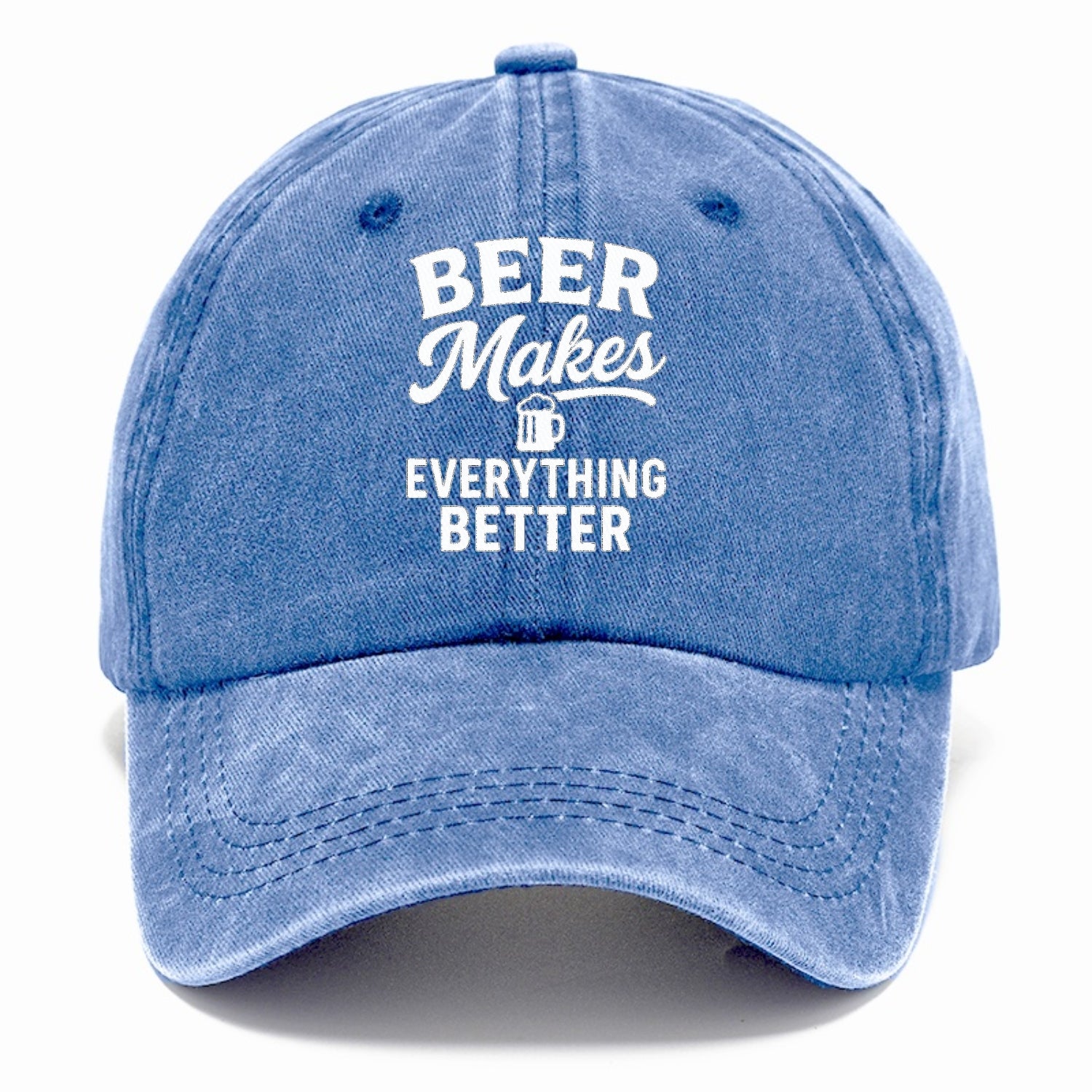 brewed serenity better with beer Hat
