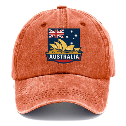 Australian Landmark Flag Hat