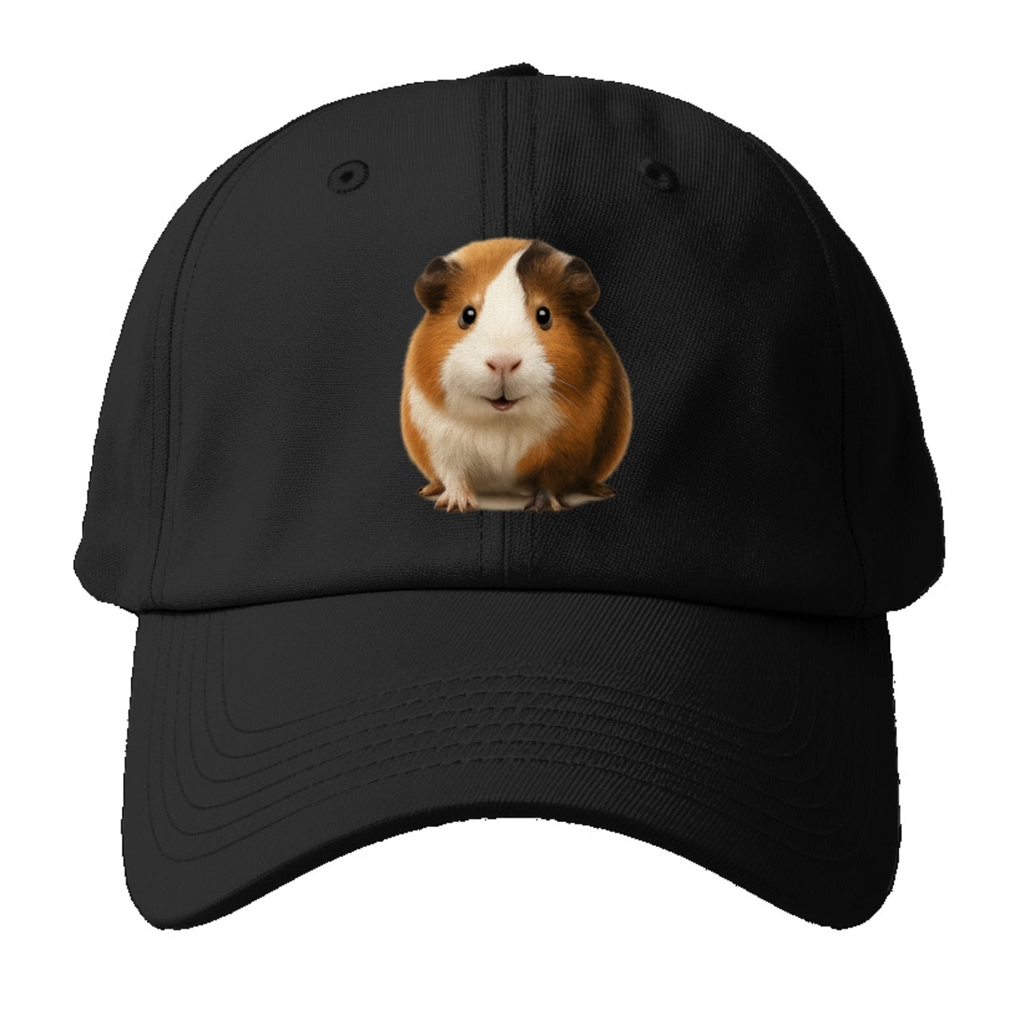 adorable guinea pig portrait design Hat