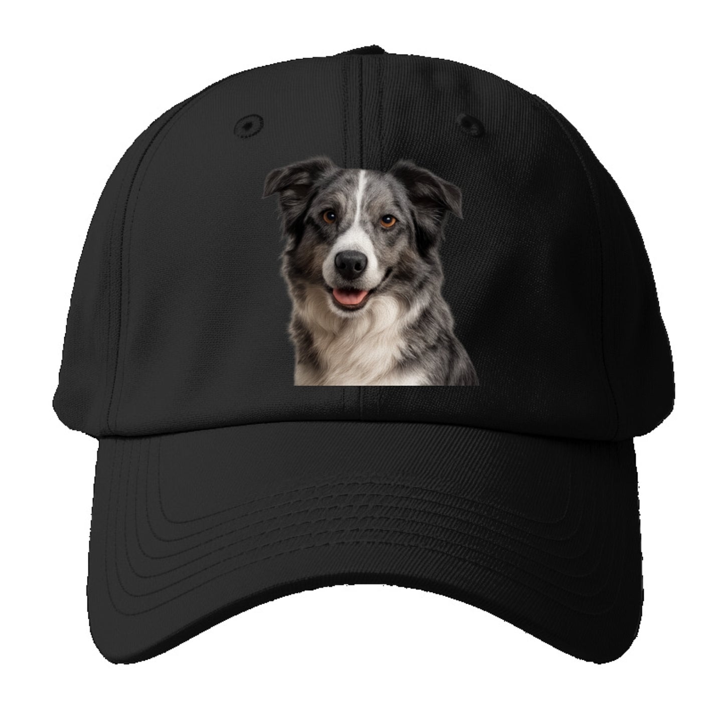 blue merle border collie agile mind Hat