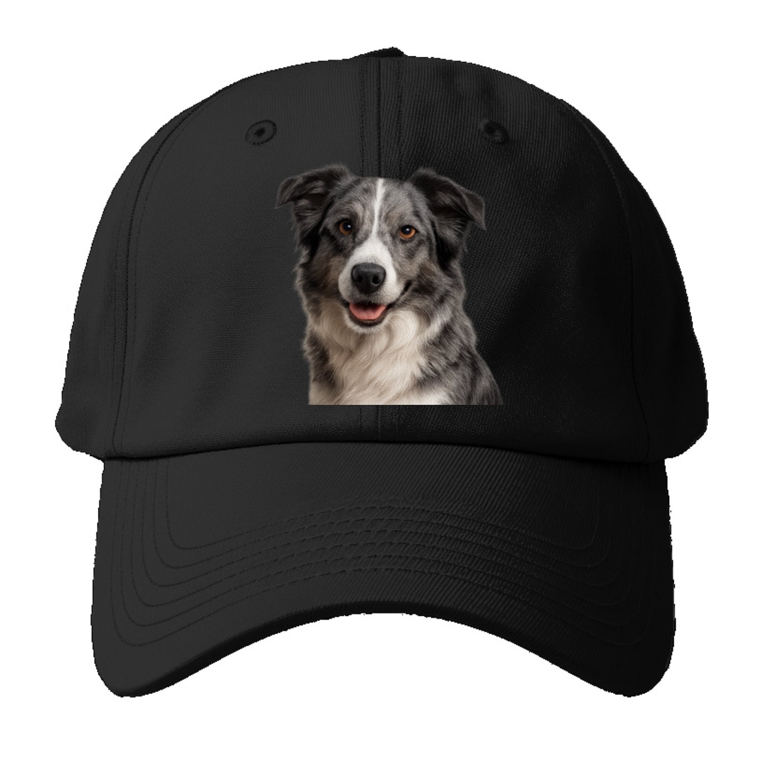 blue merle border collie agile mind Hat