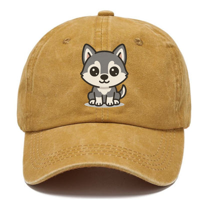 noble-siberian-husky-adventurer Hat