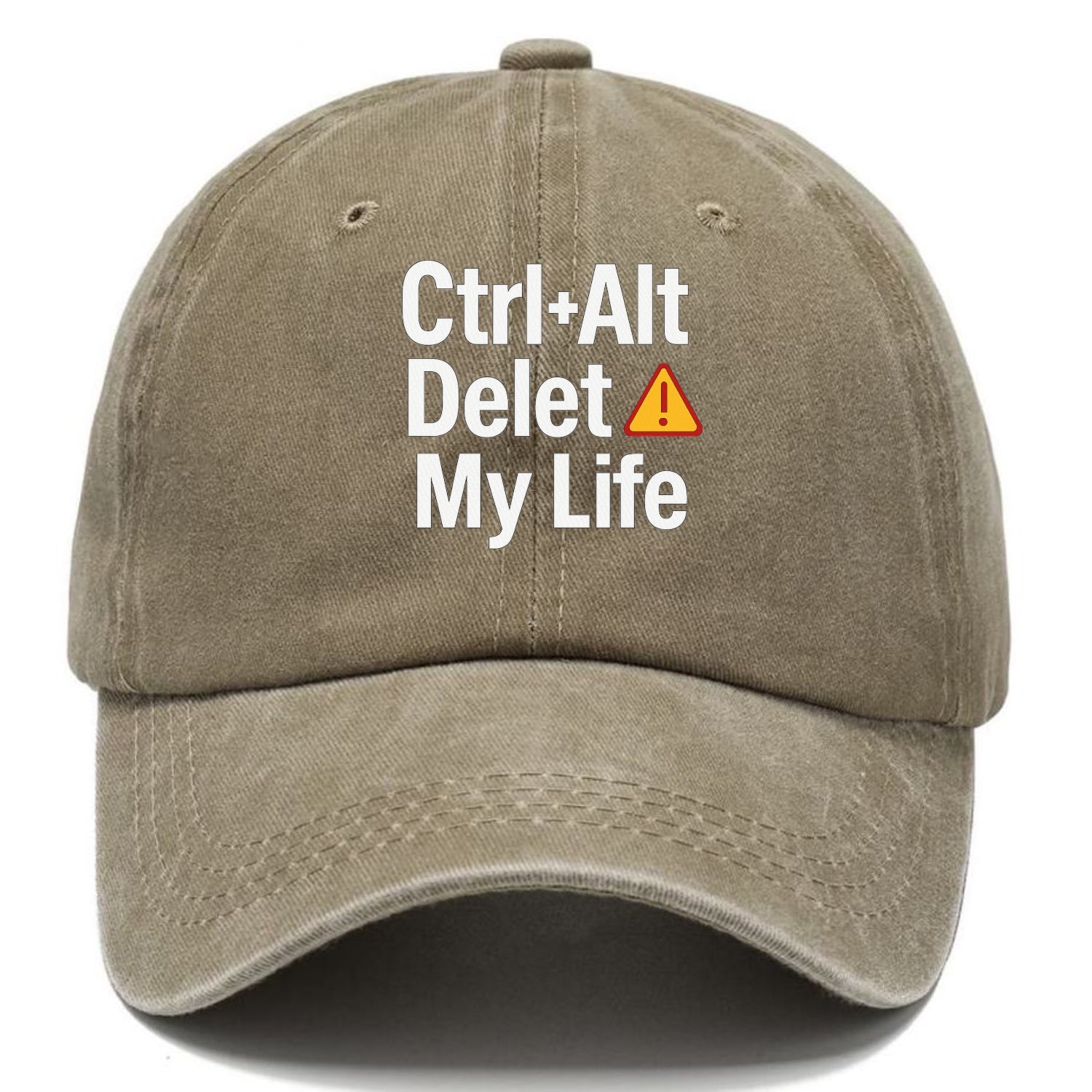 ctrl alt delete life Hat