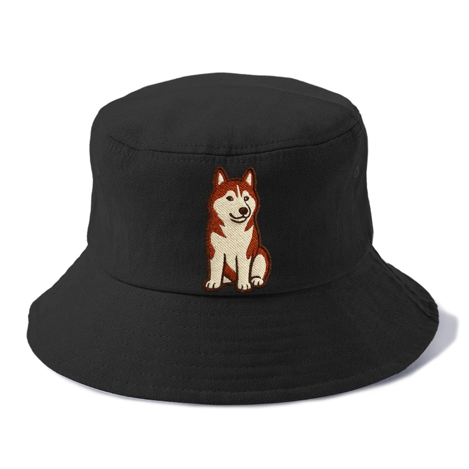 siberian-husky-red-white-loyal-spirit Hat