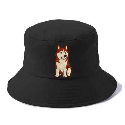 siberian-husky-red-white-loyal-spirit Hat