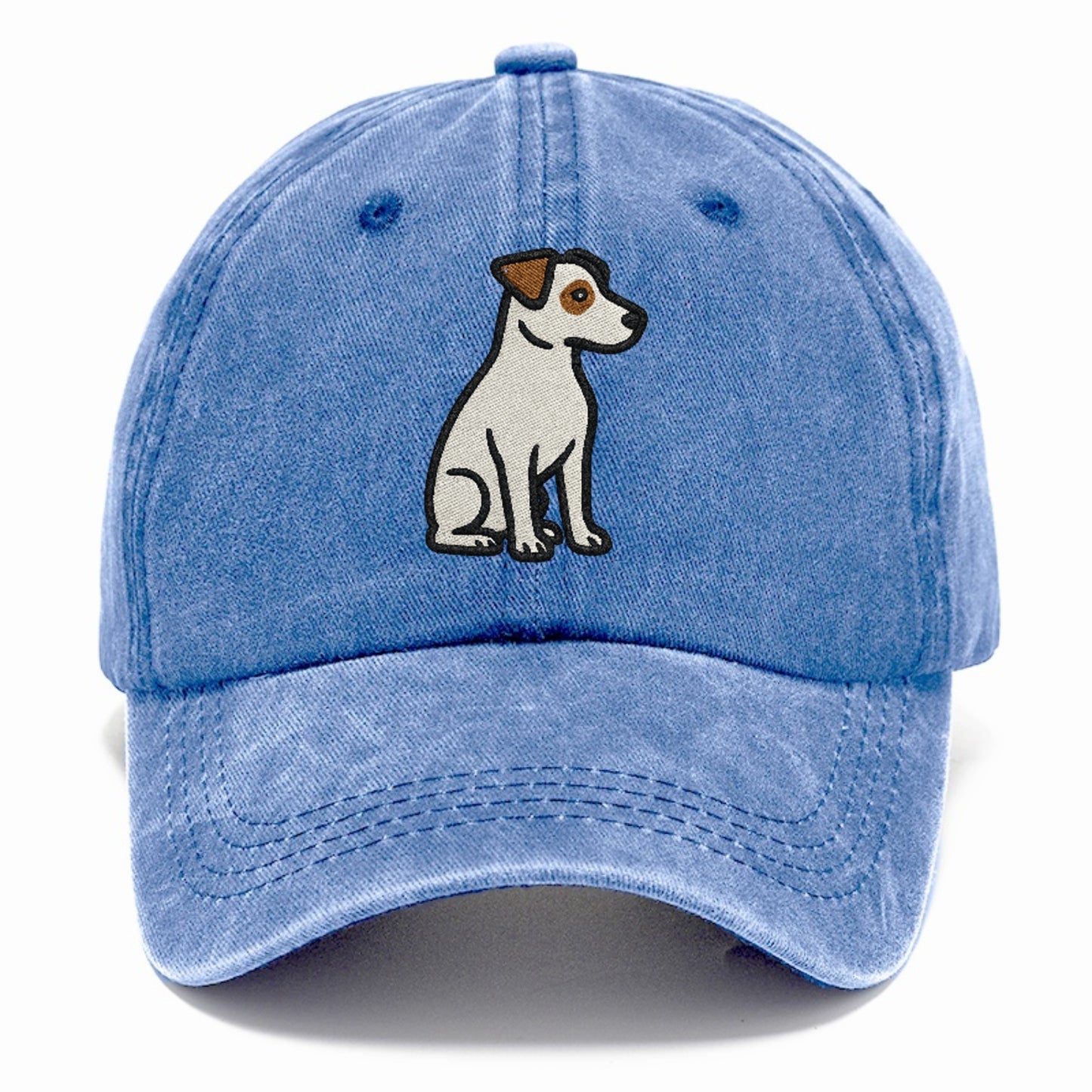 jack-russell-terrier-white-with-brown-patches-playful-spirit Hat