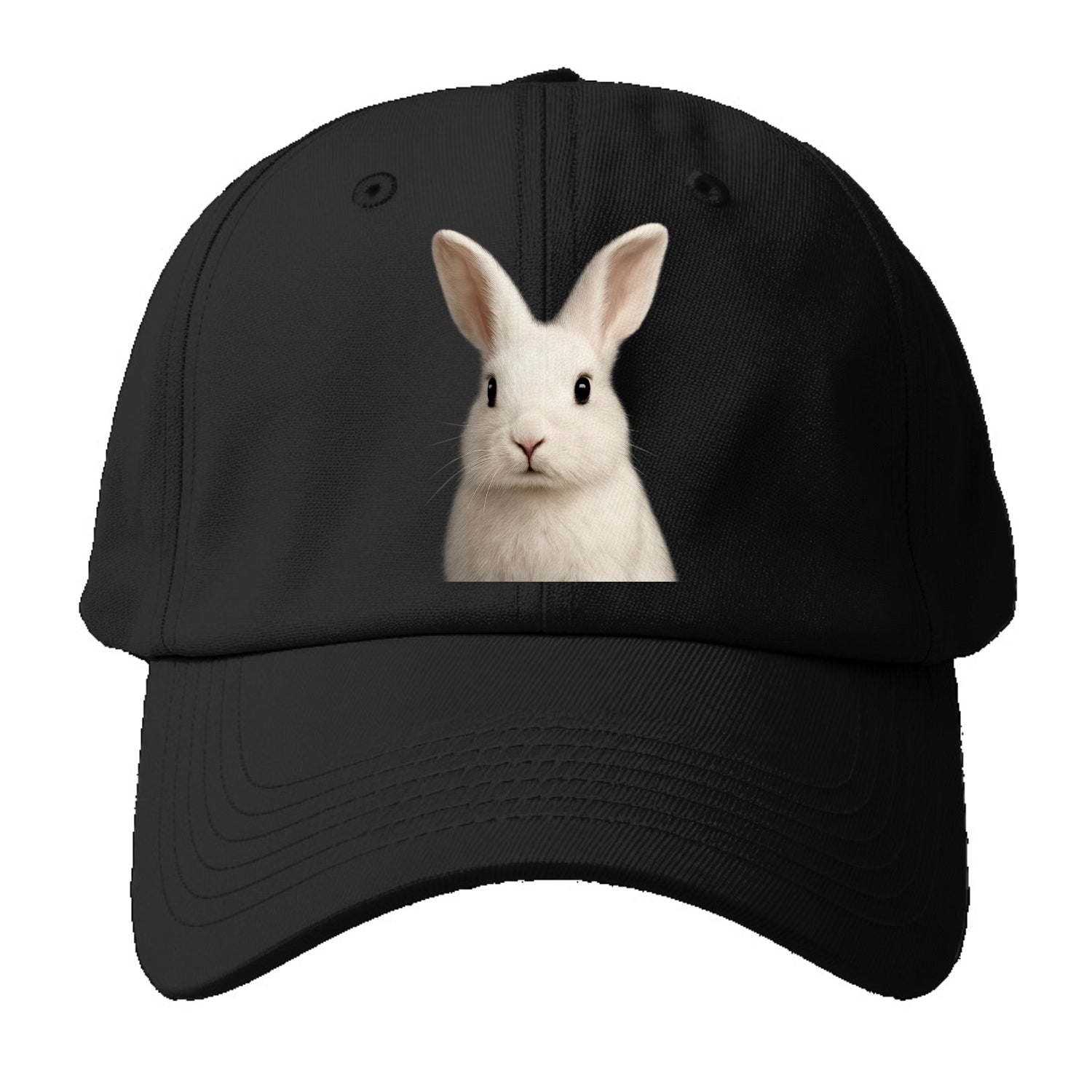 rabbit portrait design Hat