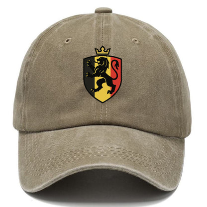 belgium royal lion emblem Hat