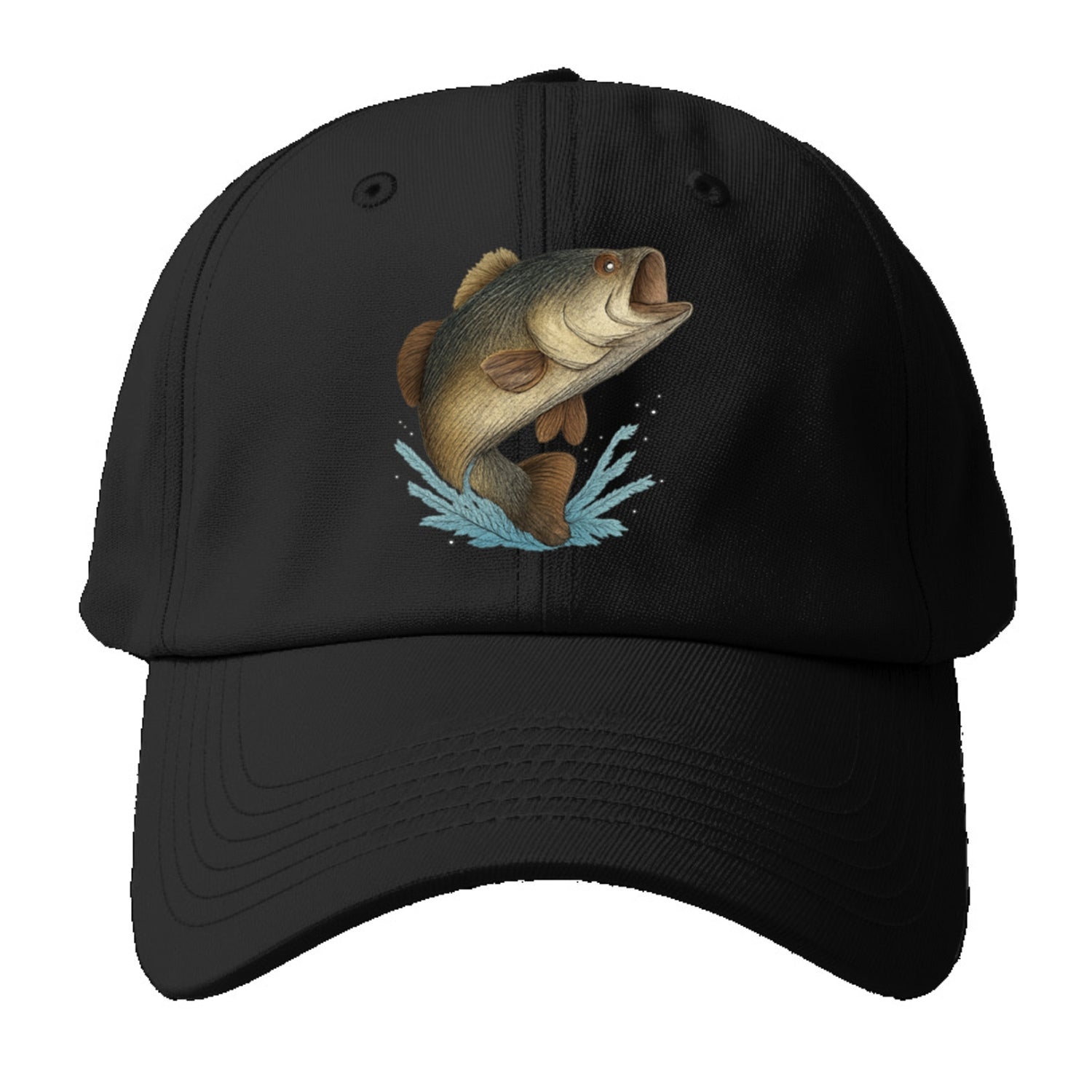 leaping bass artistic impression Hat
