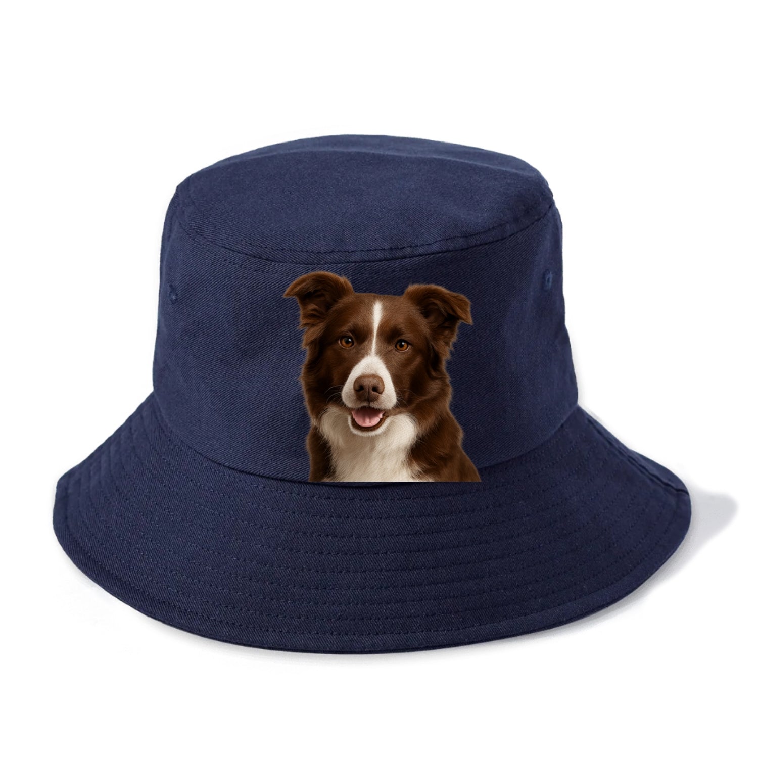 chocolate border collie: sweet & smart devotion Hat