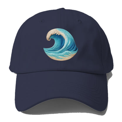 ocean's embrace woven depths Hat