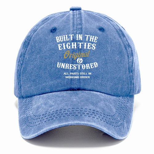 Built In The Eighties, Original, Unrestored, All Parts Still In Working Order Classic Cap