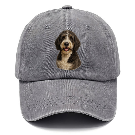 saint berdoodle portrait design Hat
