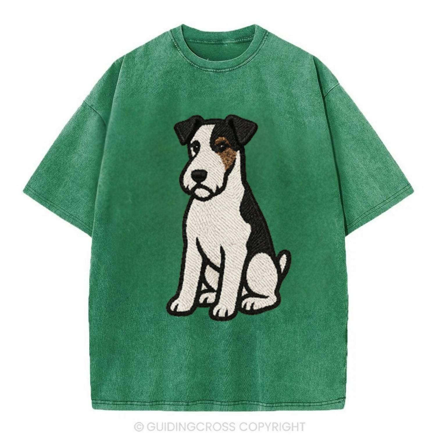 wire-fox-terrier-white-black-markings-spirited-charm Hat