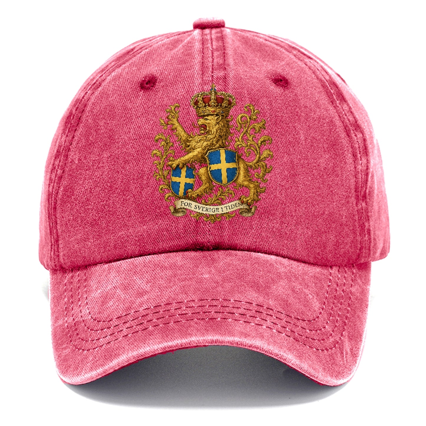 sweden heritage lion badge Hat
