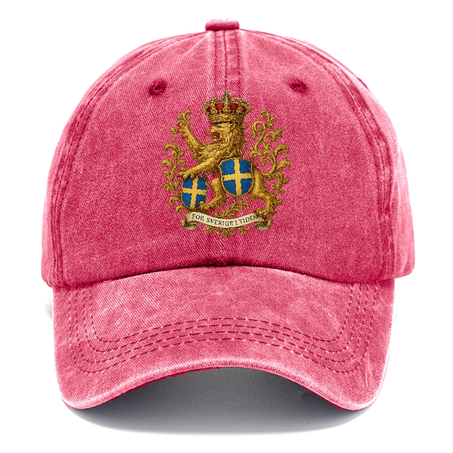 sweden heritage lion badge Hat