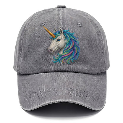 unicorn colorful mane Hat