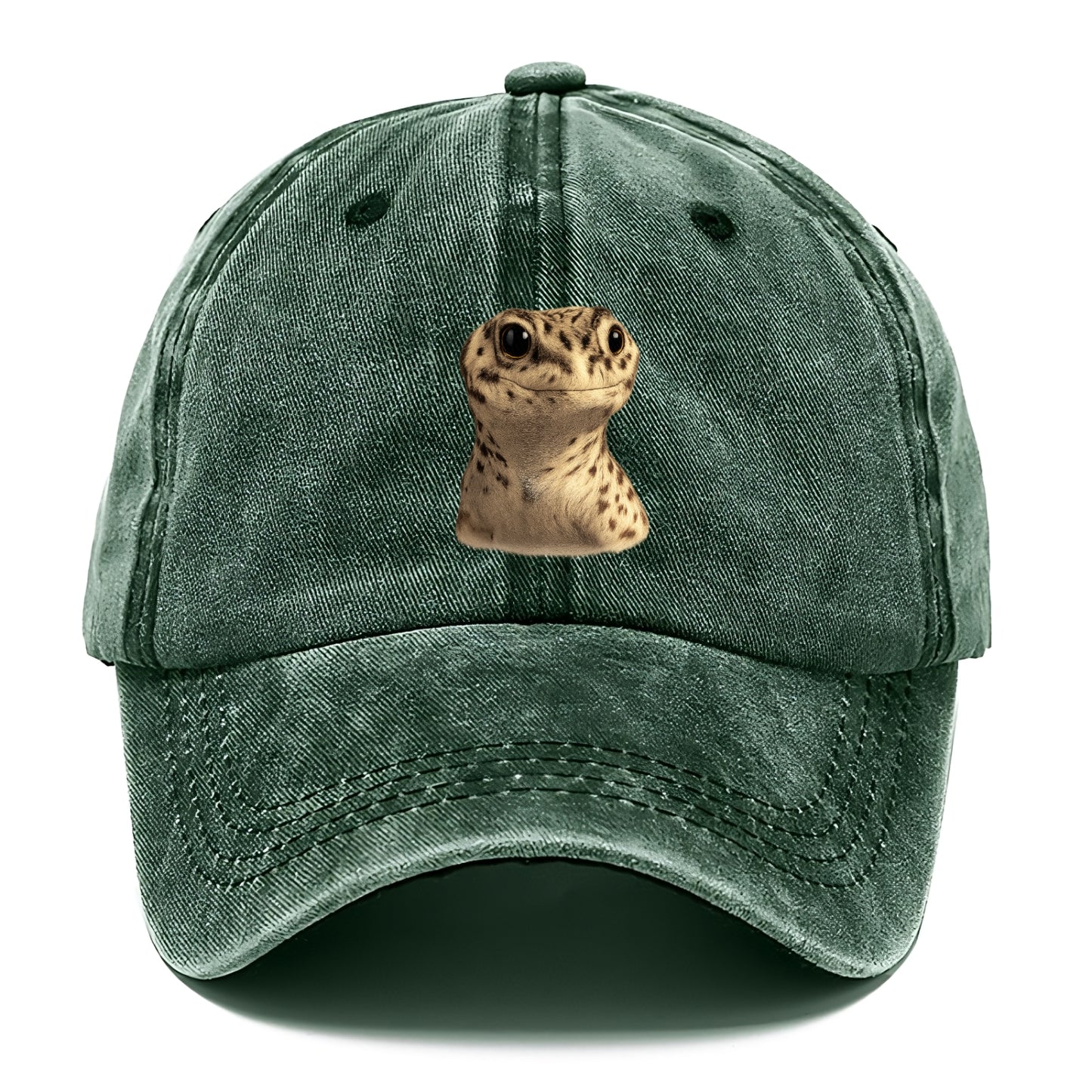 gecko portrait design Hat