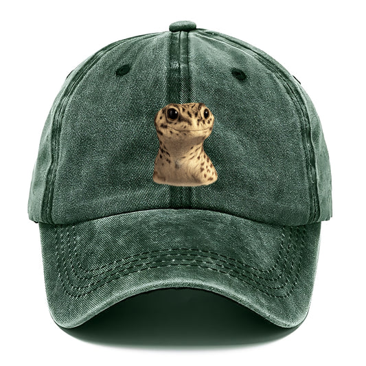 gecko portrait design Hat