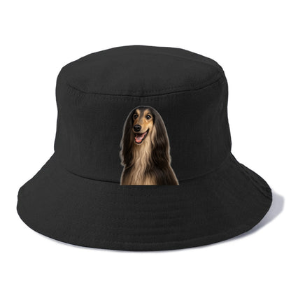 afghan hound portrait design Hat