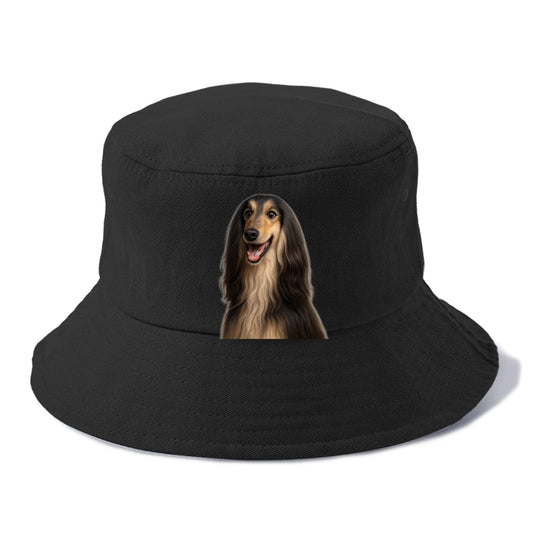 afghan hound portrait design Hat