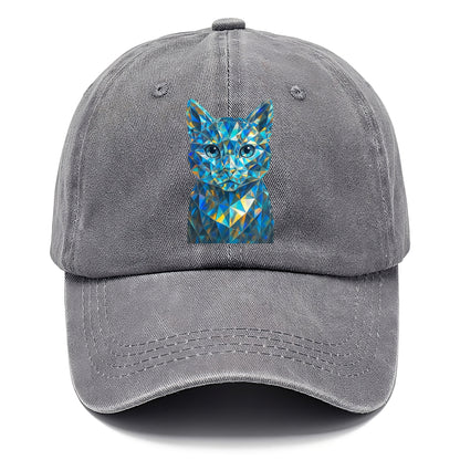 crystal prism portrait design Hat