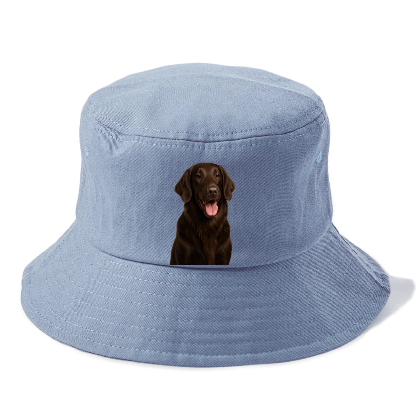 coated retriever joyful heart Hat