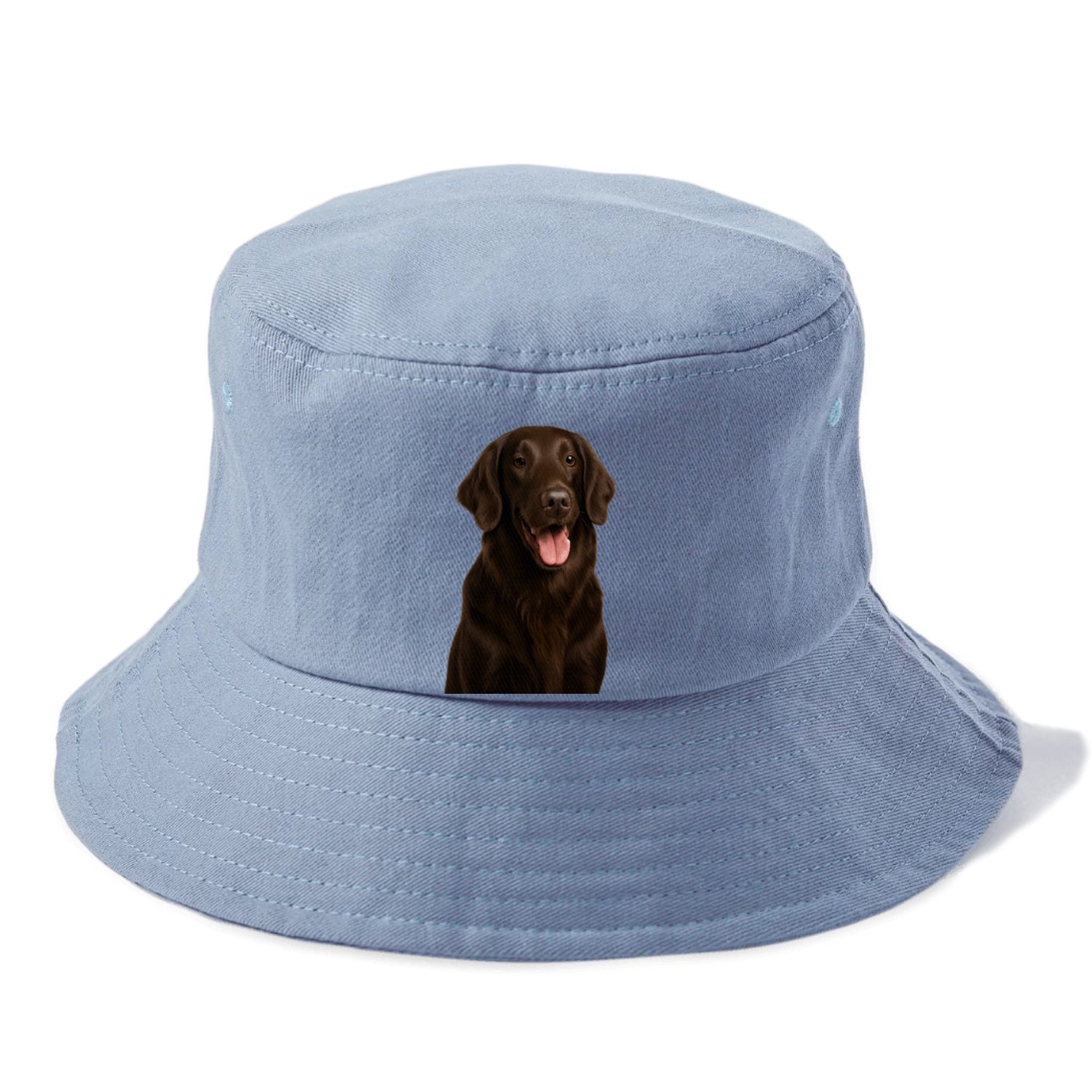 coated retriever joyful heart Hat