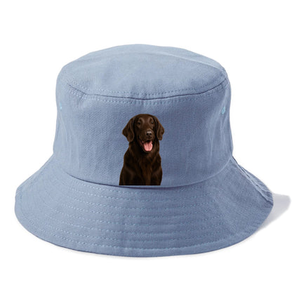 coated retriever joyful heart Hat