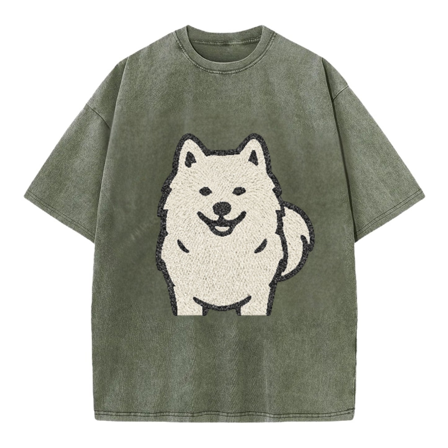 Samoyed White Fluffy Design Hat