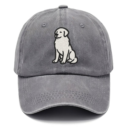Great Pyrenees White Hat