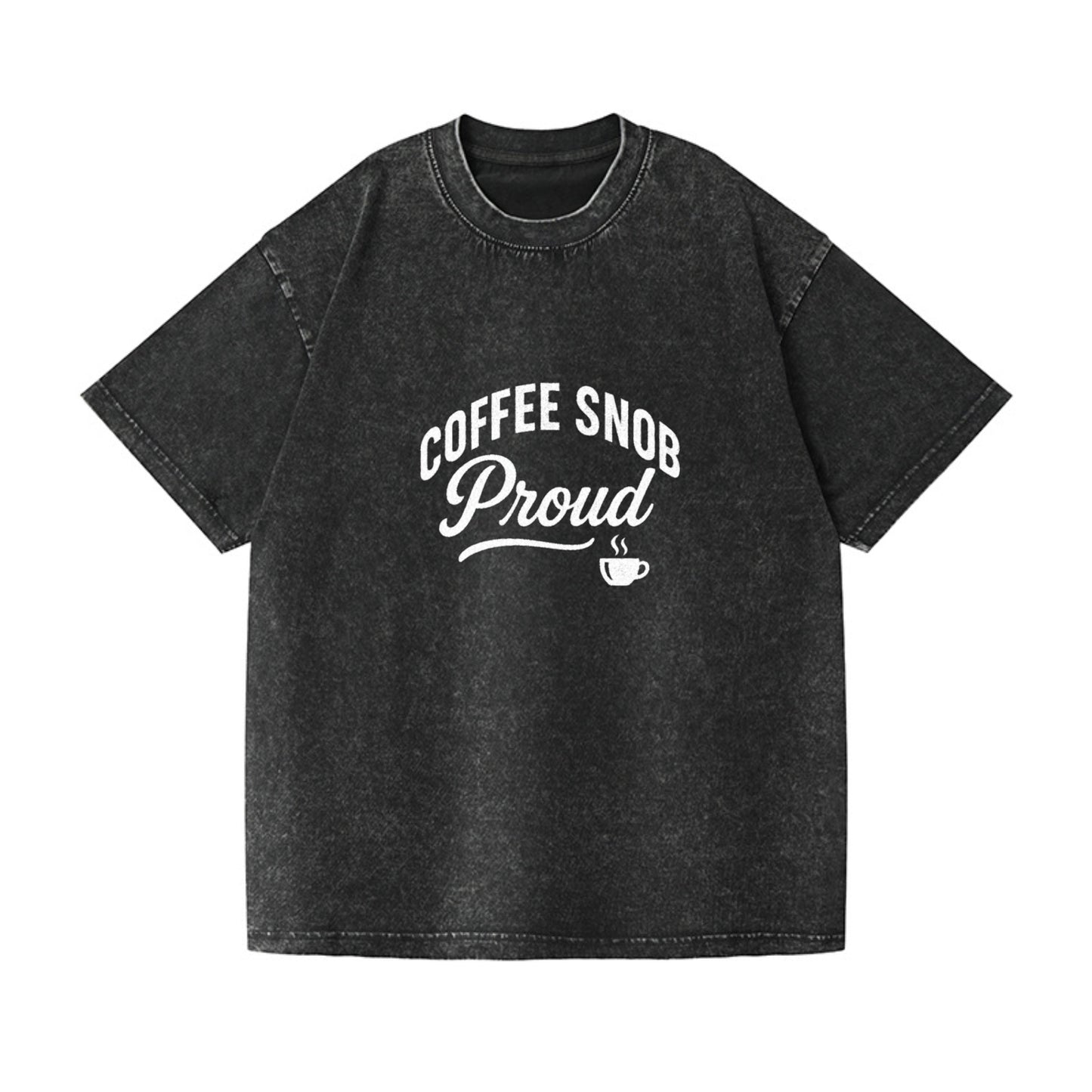 proud coffee snob bold design Hat