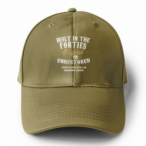 Built In The Forties Original Unrestored Some Parts Still In Working Order Solid Color Baseball Cap