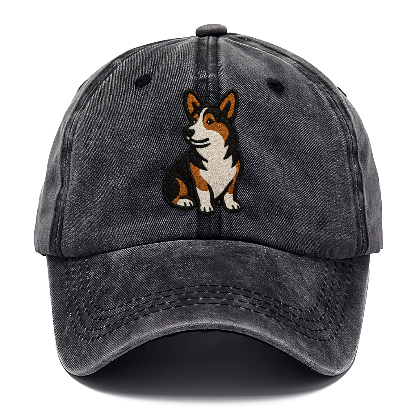 tricolor-corgi-playful-spirit Hat