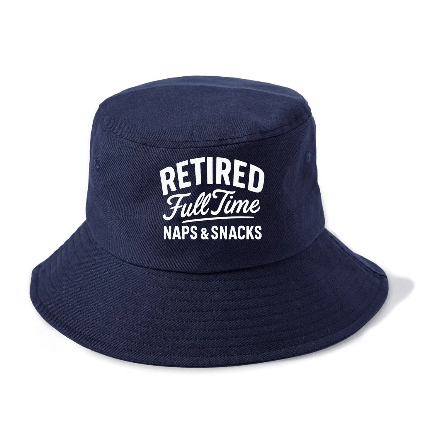 retired full time naps snacks Hat