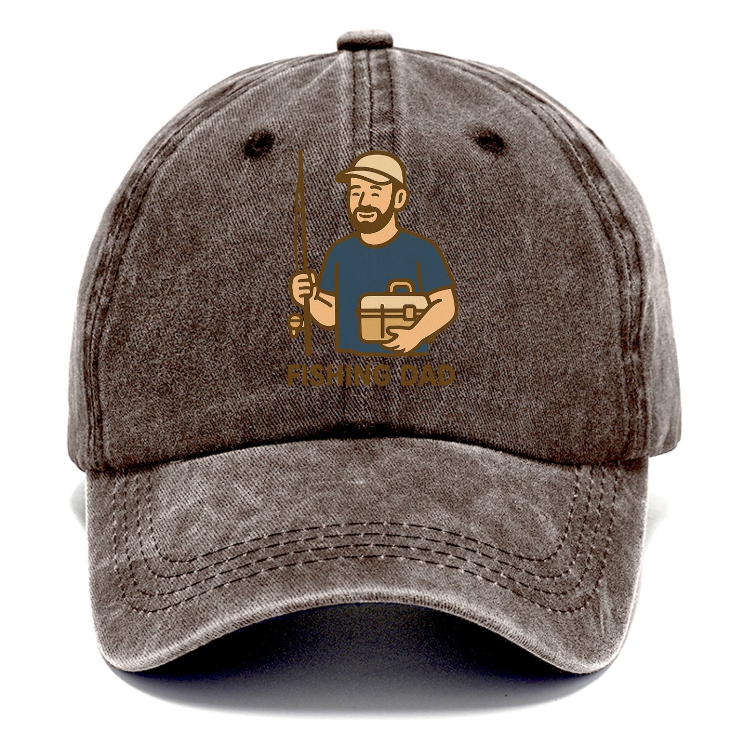 fishing  dad  hobby  cartoon character Hat