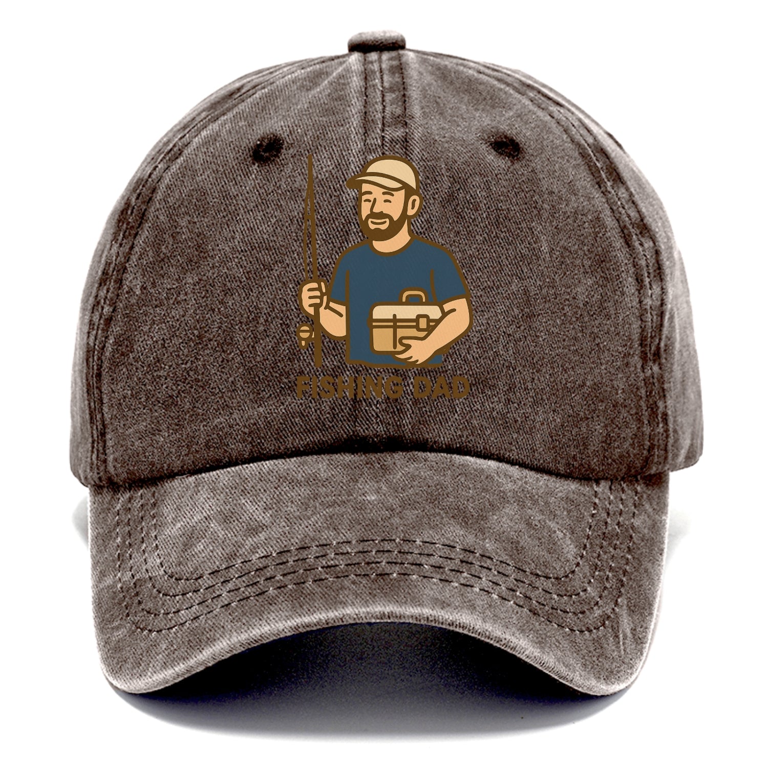 fishing  dad  hobby  cartoon character Hat