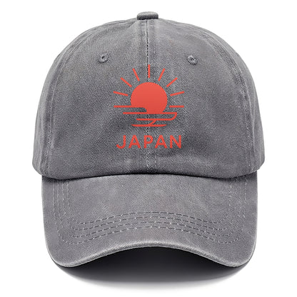 japan rising sun logo Hat
