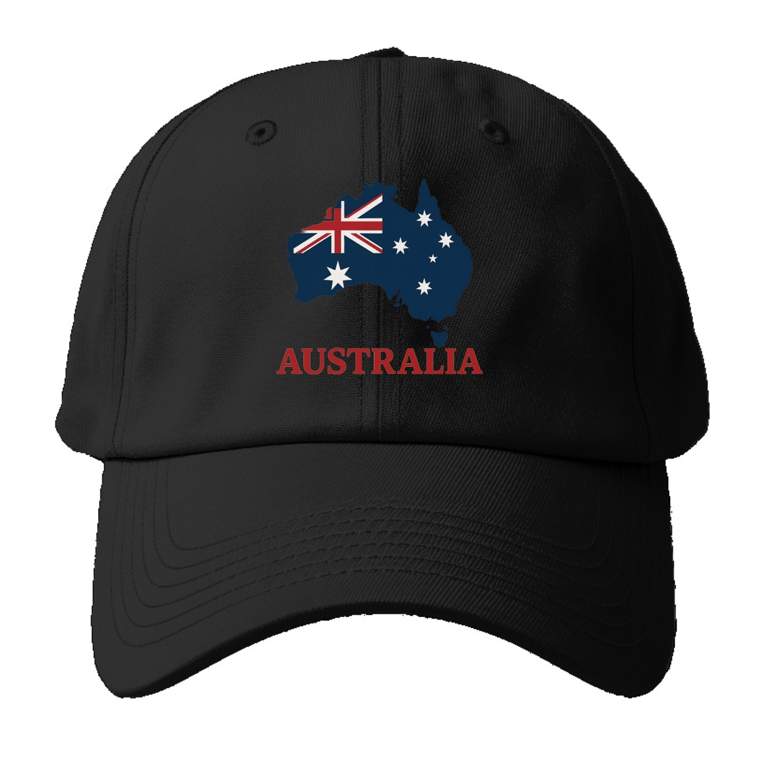 Australian Map And Flag Baseball Cap For Big Heads – Pandaize