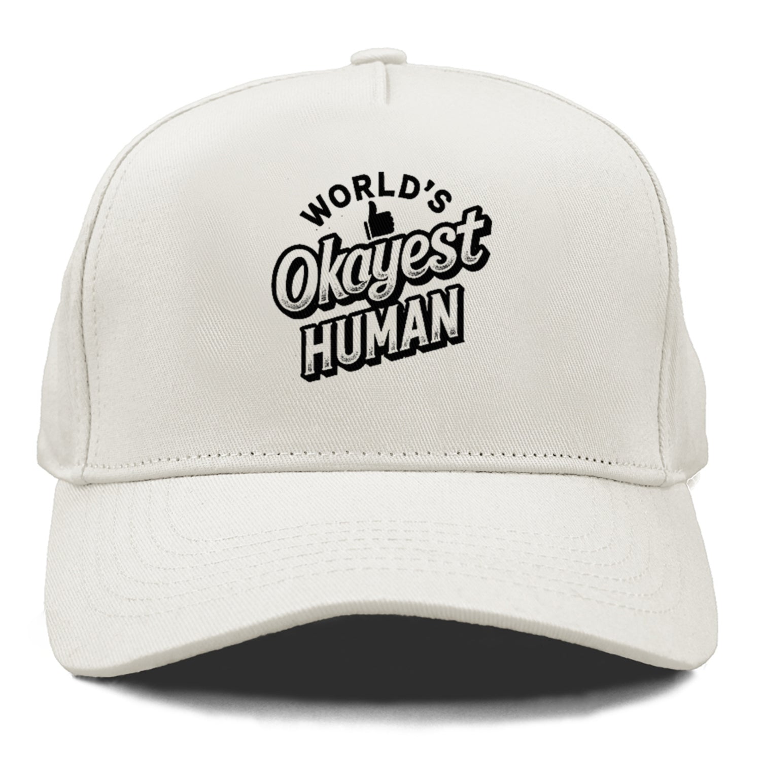 world's okayest human Hat