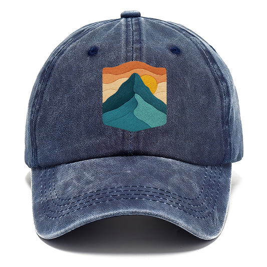 mountain range sunrise Hat