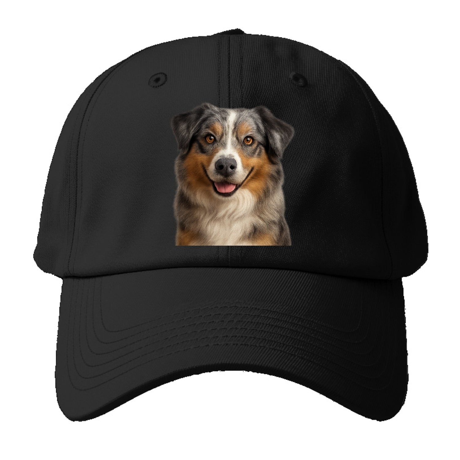 australian shepherd portrait design Hat