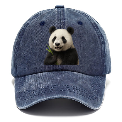 giant panda portrait design Hat