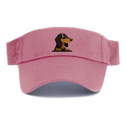 retro-dachshund-playful-spirit Hat