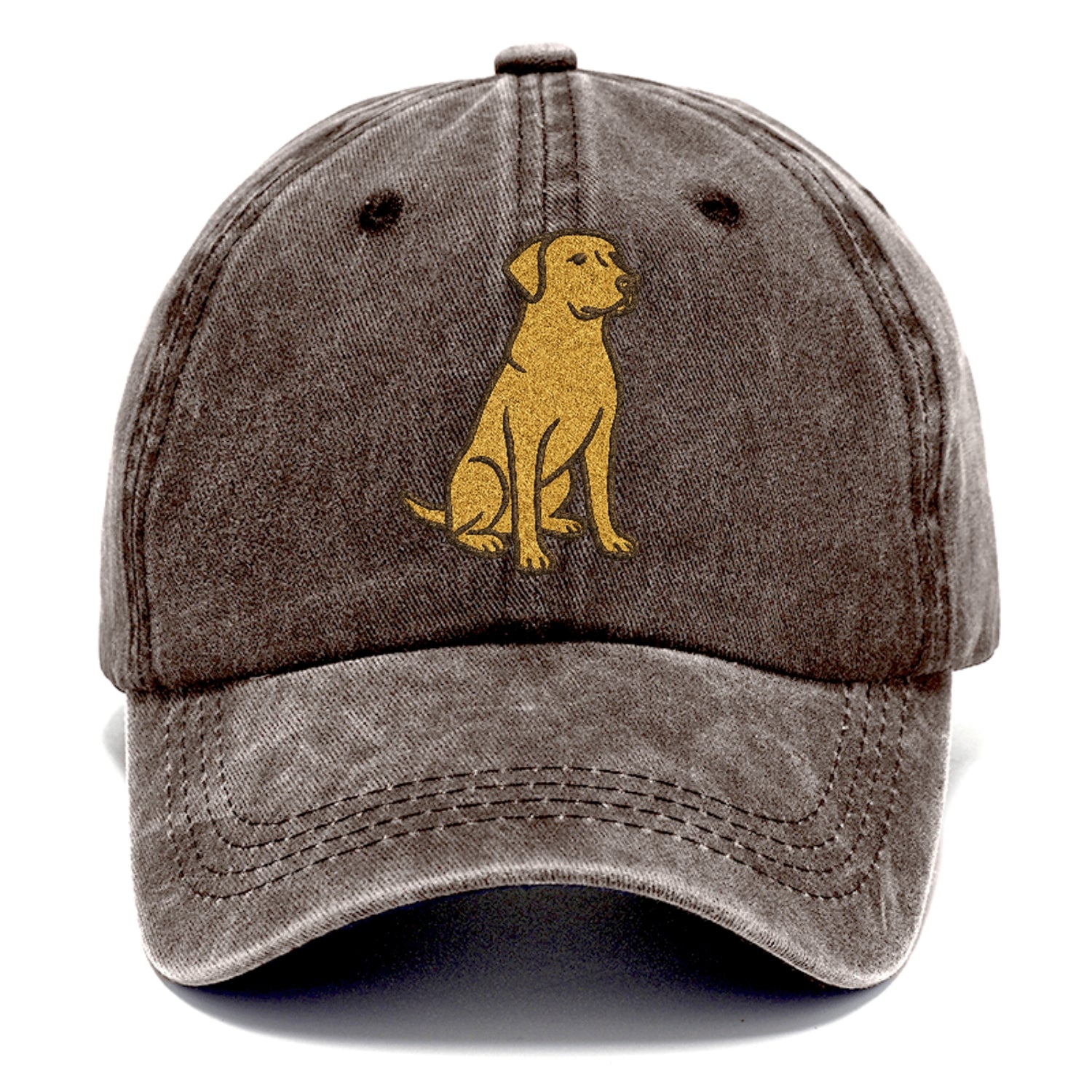 Labrador Retriever Yellow Lab Sitting Pose Hat