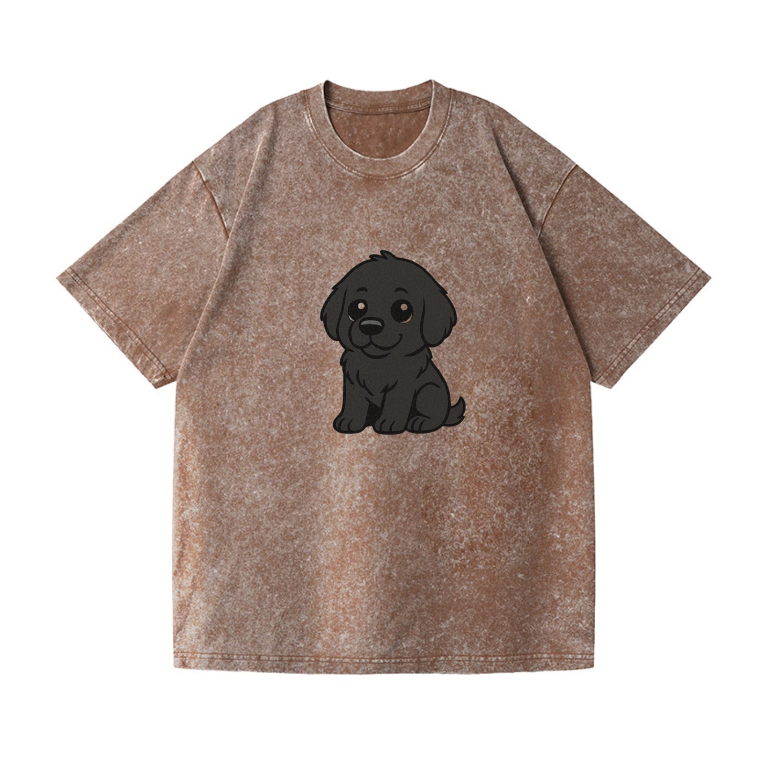 newfoundland black sitting pose with gentle giant expression portrait design Hat